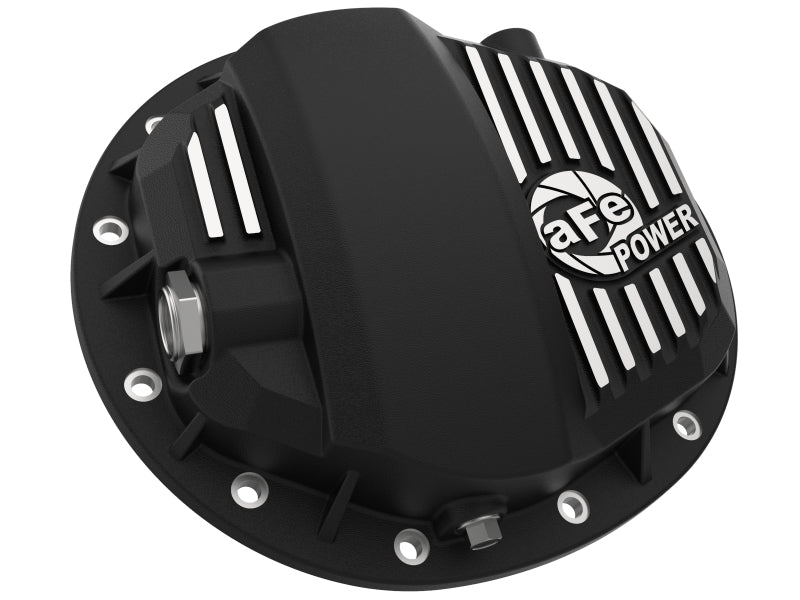 aFe Pro Series GMCH 9.5 Rear Diff Cover Black w/ Machined Fins 19 - 20 GM Silverado/Sierra 1500 - My Store