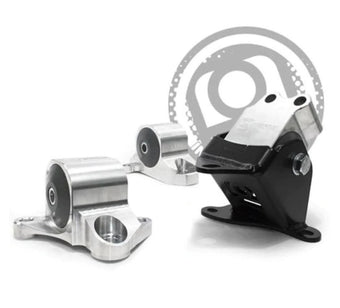 compare product Innovative 96-00 Civic B/D Series Silver Aluminum Mounts 60A Bushings (3 Bolt)