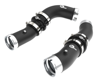 compare product aFe 2024+ Toyota Tacoma BladeRunner 2.5in & 3in Aluminum Hot & Cold Charge Pipe Kit - Black
