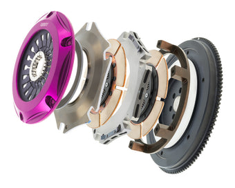 compare product Exedy 1993-1994 Nissan Skyline GTR L6 Hyper Twin Cerametallic Clutch Sprung Center Disc Pull Type