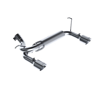 compare product MBRP 07-14 Jeep Wrangler/Rubicon 3.6L/3.8L V6 Axle-Back Dual Rear Exit T409 Performance Exhaust Sys