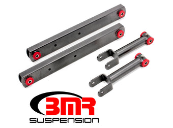 compare product BMR 68-72 A-Body Non-Adj. Rear Suspension Kit - Black Hammertone