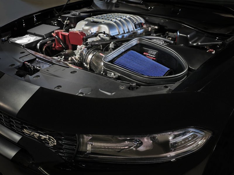 aFe Dodge Charger SRT Hellcat Redeye 21 - 23 V8 - 6.2L Track Series Stage - 2 Carbon Fiber Intake Pro 5R - My Store