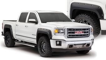 compare product Bushwacker 16-18 GMC Sierra 1500 Pocket Style Flares 4pc - Black