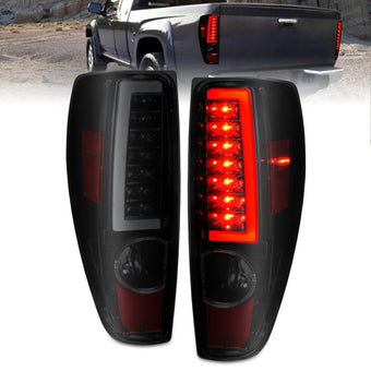 compare product ANZO 2004-2012 Chevrolet Colorado/ GMC Canyon LED Tail Lights w/ Light Bar Black Housing Smoke Lens