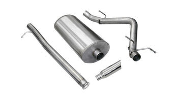 compare product Corsa 2007-2009 Chevrolet Silverado Crew Cab/Short Bed 1500 6.2L V8 Polished Sport Cat-Back Exhaust