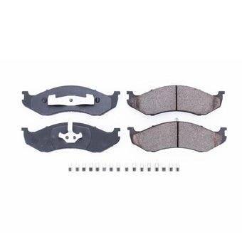 compare product Power Stop 90-01 Jeep Cherokee Front Z17 Evolution Ceramic Brake Pads w/Hardware
