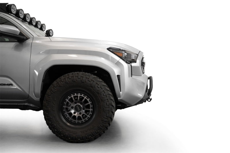 ADD 2024+ Toyota Tacoma Stealth Center Mount Winch Front Bumper w/ Top Hoop - My Store