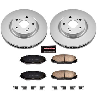 compare product Power Stop 09-10 Pontiac Vibe Front Z17 Evolution Geomet Coated Brake Kit