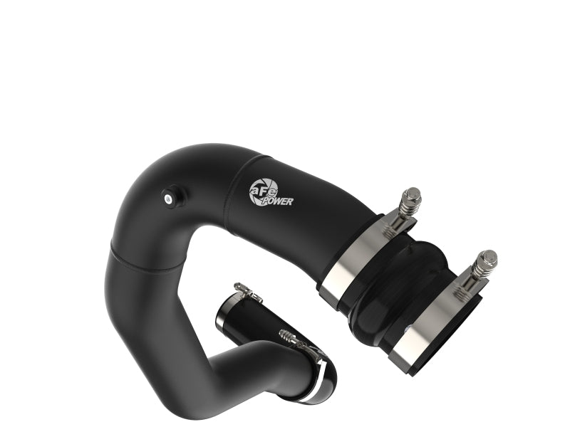 aFe 08 - 10 Ford Trucks V8 - 6.4L (td) BladeRunner 3 IN Aluminum Hot Charge Pipe - Black - My Store