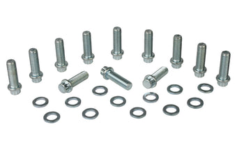 compare product Moroso Chevrolet Big Block Intake Manifold Bolt Kit - (12) 3/8in-16 x 1.25in & (4) 3/8in-16 x 1.75in