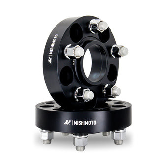 compare product Mishimoto Wheel Spacers - 5X114.3 / 70.5 / 35 / M14 - Black