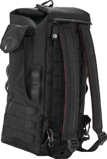 compare product Burly Brand Voyager Sissy Bar Backpack - Black