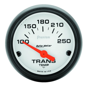 compare product Autometer Phantom 52mm Short Sweep Electronic 100-250 Deg F Transmission Temperature Gauge