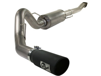 compare product aFe MACHForce XP Exhaust Cat-Back SS-409 4in Black Tip 11-12 Ford F-150 EcoBoost V6-3.5L (tt)
