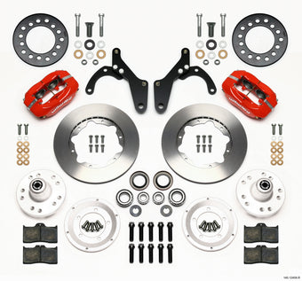 compare product Wilwood Forged Dynalite Front Kit 11.00in Red 59-64 Chevy Impala / 63-64 Corvette