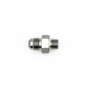 compare product DeatschWerks 6AN Male Flare To M12 X 1.5 Male Metric Adapter  (Incl. Crush Washer)