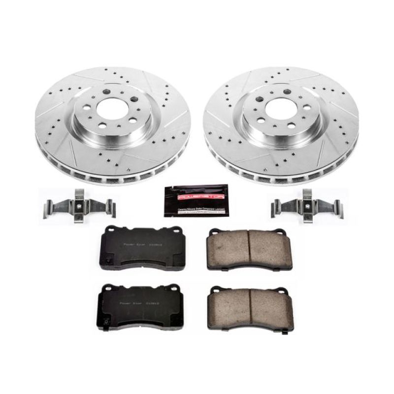 Power Stop 04 - 07 Volvo S60 Front Z23 Evolution Sport Brake Kit - My Store