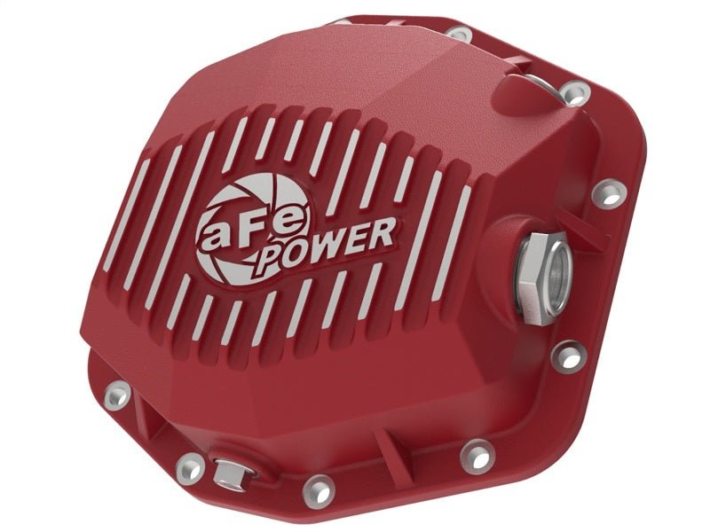 aFe Pro Series Rear Differential Cover Red 2018+ Jeep Wrangler (JL) V6 3.6L (Dana M220) - My Store