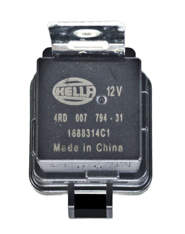 Hella 12V 20/40 Amp SPDT RES Relay with Weatherproof Bracket - Single - My Store