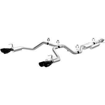 compare product MagnaFlow 2021 Chevrolet Tahoe V8 5.3L Street Series Cat-Back Exhaust - Black Chrome Tips