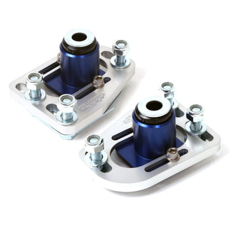 compare product BBK 79-93 Mustang Caster Camber Plate Kit - Silver Anodized Finish