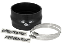 aFe Magnum FORCE 4.75in ID 3in L Straight Reducing Bellow Coupler - Black - My Store