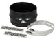 aFe Magnum FORCE 4.75in ID 3in L Straight Reducing Bellow Coupler - Black - My Store