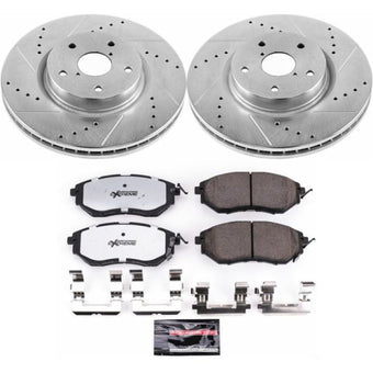 compare product Power Stop 06-07 Subaru B9 Tribeca Front Z26 Street Warrior Brake Kit
