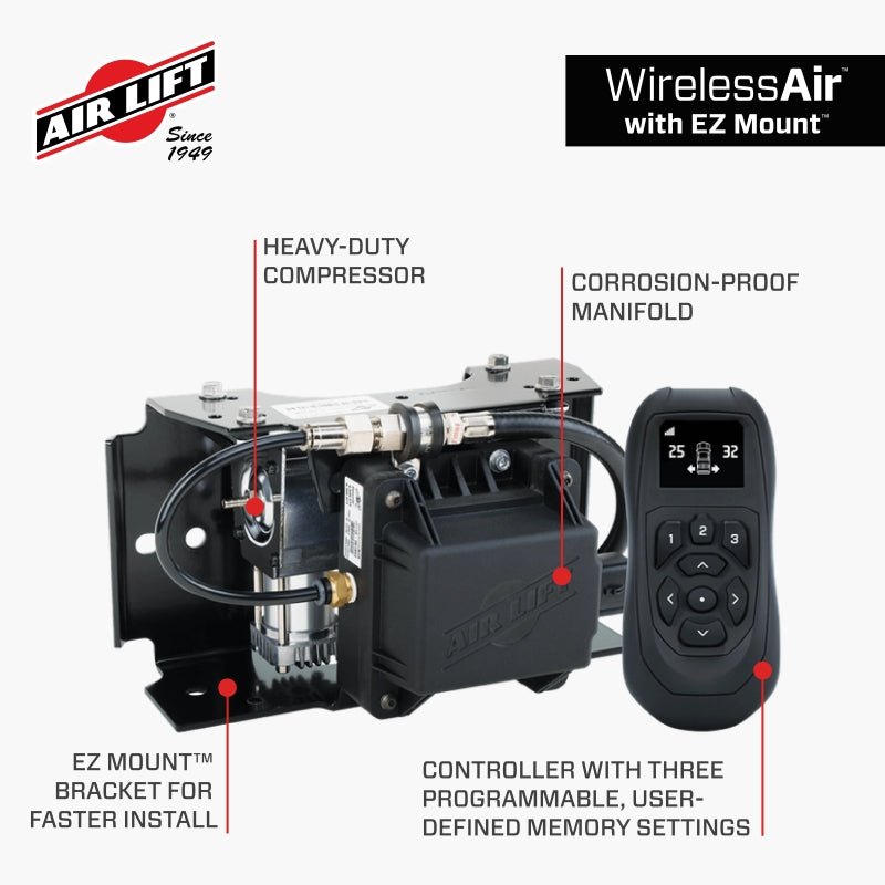 Air Lift Wireless Air Control System V2 w/EZ Mount - My Store