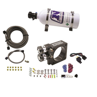 compare product Nitrous Express 86-93 Ford Mustang GT 5.0L (Pushrod) Nitrous Plate Kit w/5lb Bottle