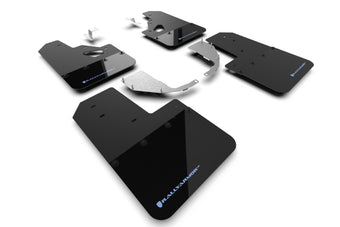 compare product Rally Armor 21-25 Ford Bronco (Steel Bmpr + RR - NO Rptr/Sprt) Blk Mud Flap w/Area Blue Logo