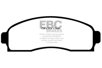 compare product EBC 03-06 Chevrolet Equinox 3.4 Greenstuff Front Brake Pads