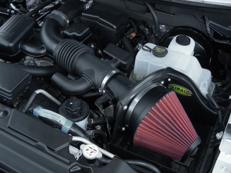 Airaid 08 - 10 Ford F - 250/350 5.4L V8/6.8L V10 CAD Intake System w/o Tube (Oiled / Red Media) - My Store