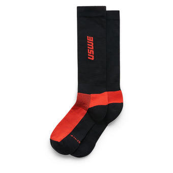compare product USWE Rapp Moto Sock Flame Red - Size 40/42