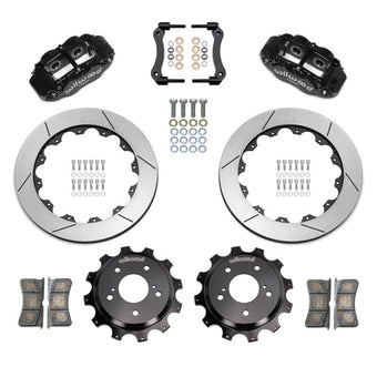 compare product Wilwood 89-02 Nissan Skyline Superlite 4R Rear BBK w/ 13.50in Diameter Slotted Rotor - Black