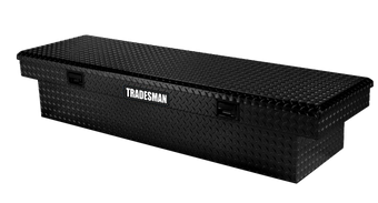 compare product Tradesman Aluminum Economy Cross Bed Truck Tool Box (72in.) - Black