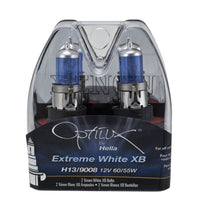 Hella Optilux H13/9008 12V 60/55W XB Xenon White Bulbs (Pair) - My Store