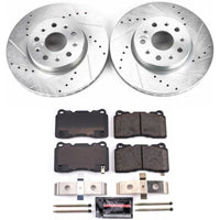 Power Stop 14 - 18 Cadillac CTS Front Z23 Evolution Sport Brake Kit - My Store