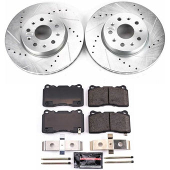 compare product Power Stop 14-18 Cadillac CTS Front Z23 Evolution Sport Brake Kit