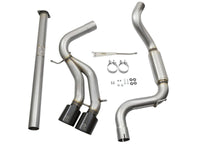 aFe Takeda 3in SS Exhaust Cat - Back 13 - 16 Ford Focus ST 2.0L Black Tips - My Store