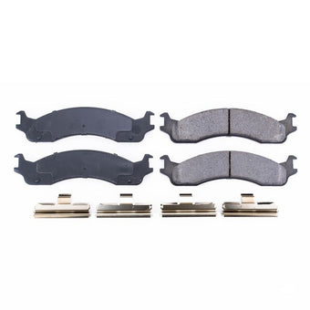 compare product Power Stop 1998 Dodge B2500 Front Z17 Evolution Ceramic Brake Pads w/Hardware