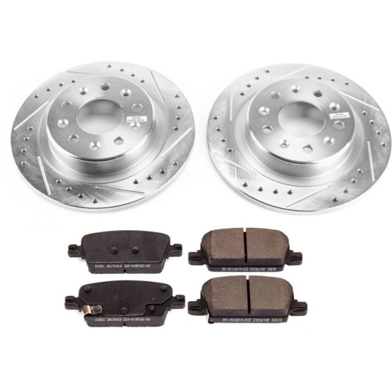 Power Stop 16 - 18 Chevrolet Malibu Rear Z23 Evolution Sport Brake Kit - My Store