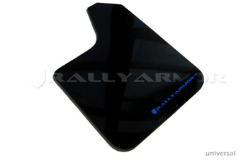 compare product Rally Armor Universal Fit (No Hardware) Black UR Mud Flap w/ Blue Logo