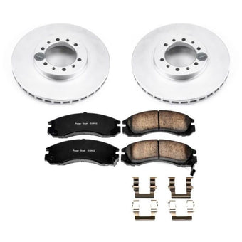 compare product Power Stop 91-96 Mitsubishi Montero Front Z17 Evolution Geomet Coated Brake Kit