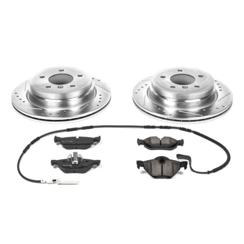 Power Stop 07 - 10 BMW 328i Rear Z23 Evolution Sport Brake Kit - My Store
