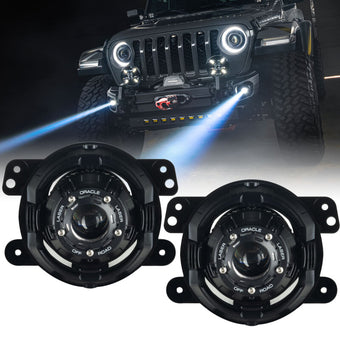 compare product Oracle Lighting Jeep Wrangler JK/JL & Gladiator JT 15W Off-Road Laser Fog Lights