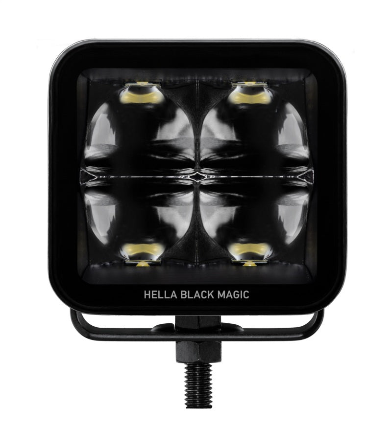 Hella Universal Black Magic 3.2in L.E.D. Cube Kit - Spot Beam - My Store