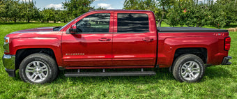 compare product N-Fab Growler Fleet 11-16 Chevy/GMC 2500/3500 (Diesel) Crew Cab - Cab Length - Tex. Black