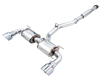 compare product AWE Tuning Subaru BRZ/ Toyota GR86/ Toyota 86 Touring Edition Cat-Back Exhaust- Chrome Silver Tips